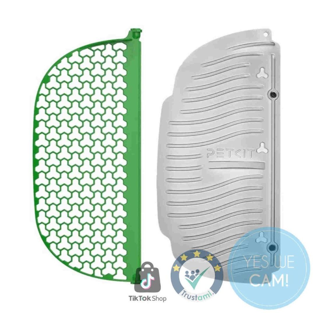 PETKIT Katzenstreu Entferner Set Tofu, Katzenstreu Sieb 
