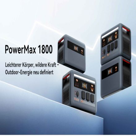 Oscal PowerMax 1800 Tragbare Power Station  - 0% MwSt. (gem. § 12 Abs. 3 UStG)*