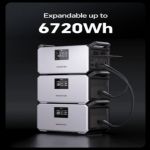 Marstek M2200 Powerstation tragbar für Camping und Outdoor Einsatz